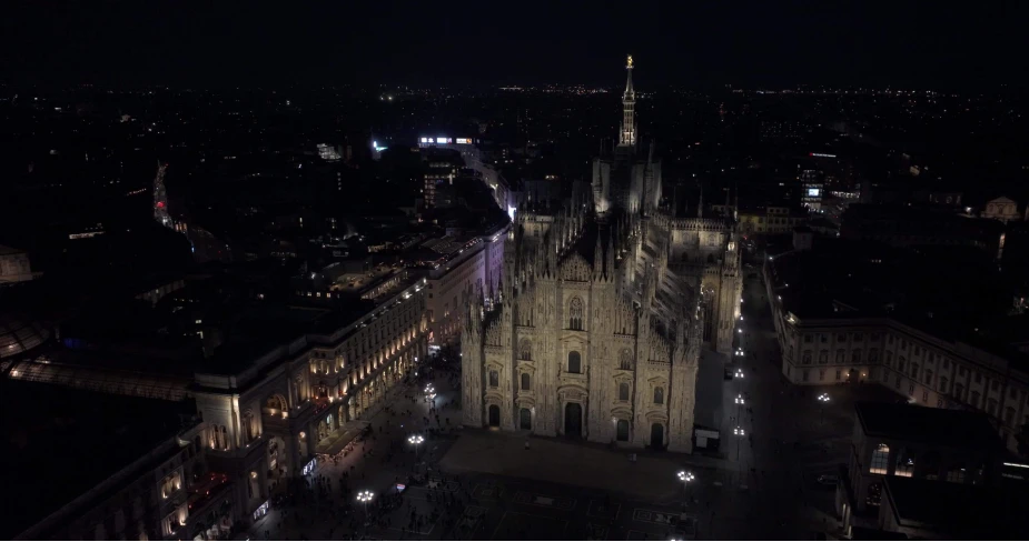 the Duomo di Milano at Night